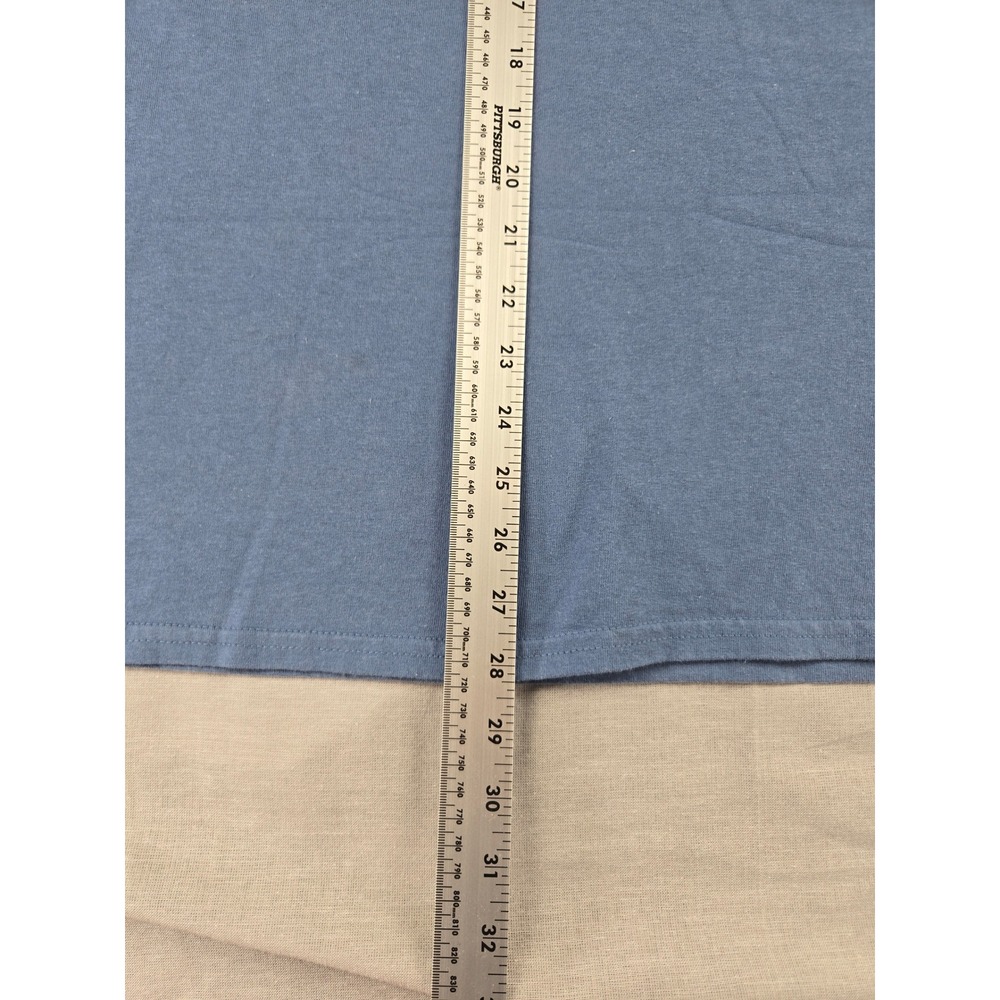 Old Guys Rule Mens XL Blue Golf Graphic T-Shirt Playing Through Life Cotton Tee - Picture 5 of 8